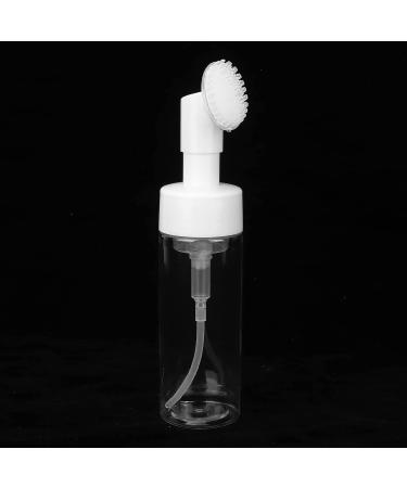 Buy Transparent Foam Bottle with Brush for Facial Cleanser Best International Shipping | #1 Foam Pump Bottle - Buy Online on SooperMarket.com