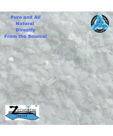Pure Zechstein Inside Magnesium Chloride Flakes - 2lb Bulk Bag for Baths and Foot Soaks | Natural Relaxation and Health Benefits - Buy Online on SooperMarket.com