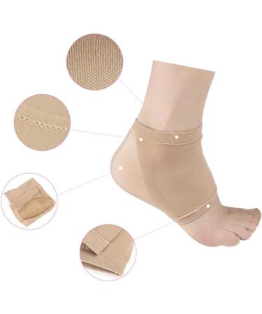 FOMIYES 3 Pairs Heel Anti-Crack Socks Gel Socks Ankle Socks - Buy Online on SooperMarket.com