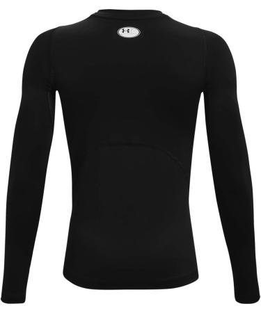 Under Armour Boys' HeatGear Long-Sleeve T-Shirt Black/Pitch Gray Large - Buy Online on SooperMarket.com