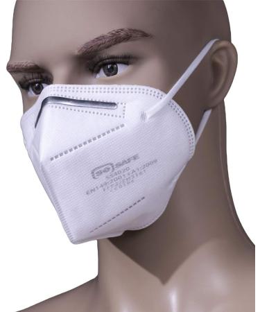 Mundsprung FFP2 Disposable Masks - 4-Layer CE Certified Oral & Nose Protection (10 Pack) - Buy Online on SooperMarket.com