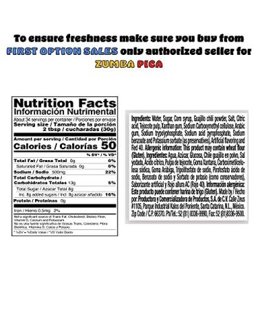 Zumba Pica Chamoy Sauce 2.2lb - Authentic Mexican Chamoy Candy and Dip - Buy Online on SooperMarket.com