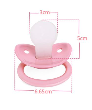 Adult 8.1oz Pink Bottle with Large Pacifier Set - Shop Now! - Buy Online on SooperMarket.com