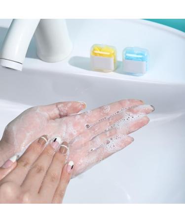 Dajidafu Soap Paper Hand Disposable Washing Scented Travel Cleaning Toilet Bath Slice Skin Supplies Bathroom Box Household Pink - Buy Online on SooperMarket.com