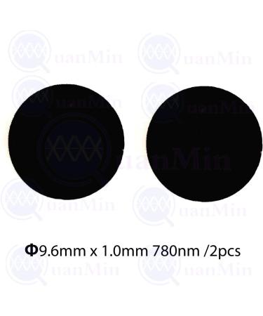 Quanmin 9.6mm Slim 1.0mm Optical 780nm Filter Infrared Cold Mirror for GoPro & YI Cameras Lens - Buy Online on SooperMarket.com