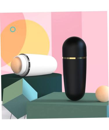 Volcanic Oil Absorbing Roller | Face Oil Control Stick | Black Skin Care Tool for Oily Skin - Buy Online on SooperMarket.com