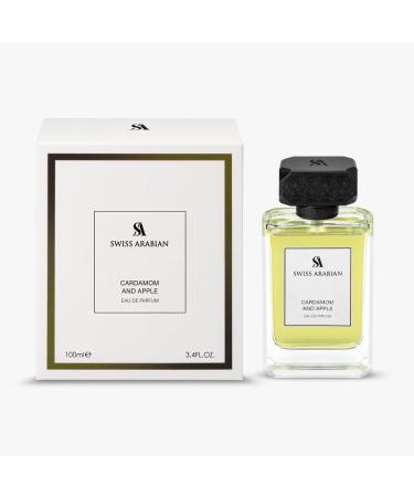Swiss Arabian Cardamom and Apple - Arabian Perfume for Men - Long-Lasting Cologne for Men - Eau de Parfum - Oriental Spicy Fragrances - 3.4 oz - Buy Online on SooperMarket.com