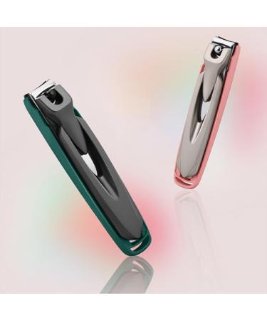 Dajidafu Detachable Fingernail Clippers Durable And Portable For Convenient Nail Care On Go Stainless Steel Professional Grade pink L L Pink - Buy Online on SooperMarket.com