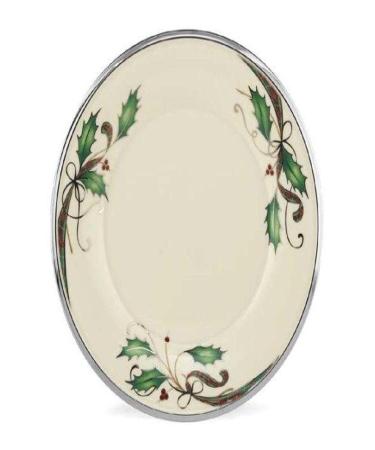 Lenox Holiday Nouveau Platinum 9 Accent Plate