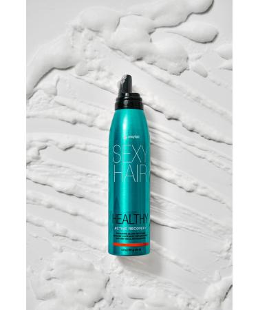 SexyHair Healthy Active Recovery Repairing Blow Dry Foam 6.8 Oz | Up to 99% Breakage Reduction | Helps Repair | All Hair Types - Buy Online on SooperMarket.com