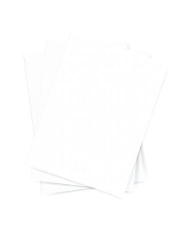 Oasis Supply Edible Rectangle Rice and Wafer Paper, 8 by 11-Inch, White, DD Grade Double Thick (50 Count)