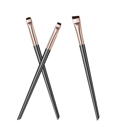 Mikinona 1 Set Eyeshadow Brush Angled Eyebrow Brush Under Eye Concealer Brush Eyeliner Brow for Eyebrows Eye Brush Eyebrows Brush Precision Concealer Brush Angled Concealer Brush