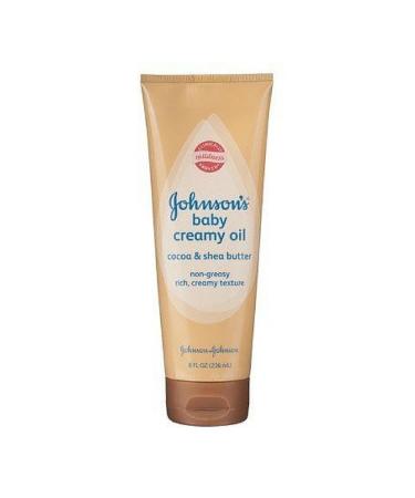 Johnson s Baby Creamy Oil Cocoa & Shea Butter (1 Tube)