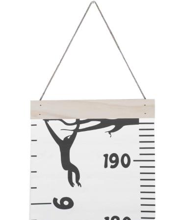 Growth Chart for Children Wood Wall Hanging Kid Height Measuring Ruler Room Home Decoration(B) - Buy Online on SooperMarket.com