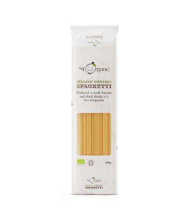 Mr Organic - Organic Spaghetti 500g - Non GMO & Preservative Free - Vegan - Made with Organic Durum Wheat Semolina Spaghetti 500 g (Pack of 1)