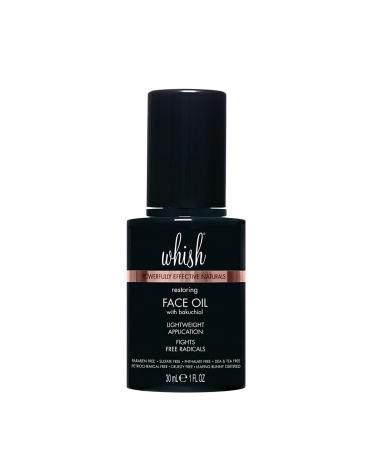 Whish Face Oil with Bakuchiol - Body & Face Moisturizer for Women & Men - Natural Retinol Alternative - Skin Care & After Shower Body Oil - For All Skin Types - Unscented - 1 oz