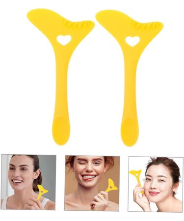 Gogogmee 2 Pcs Eyelash Stamp Tools Lower Eyeliner Stamp Tool Lower Lash Stamp Tool for Makeup Auxiliary Face 12.00X6.00X0.50CM - Buy Online on SooperMarket.com