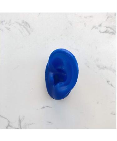 (A Pair) Silicone Ear Model Soft - Ear Model - Flexible Earmold Ear Displays for Acupuncture Audio Music Recording Education (Blue) Blue - Buy Online on SooperMarket.com