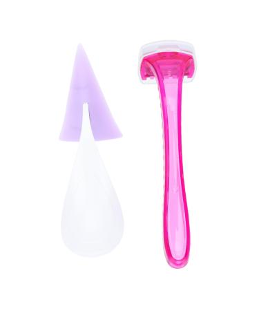 Angoily 1 set of intimate area trim bikini hairier female trimmer electric razor women's hair shaverator private hair razor hair removal device Fr ulein face 7x6cm sorted color