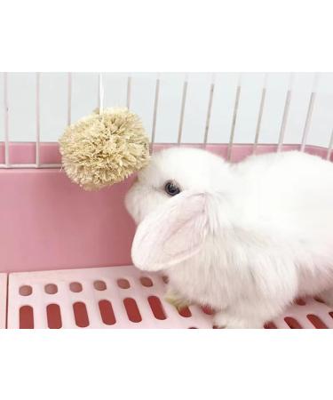 Camiter 15Pcs Rabbit Toys - Natural Timothy Grass Chew Toys for Small Animals | Dental Care Wooden Chain | International Shipping Available - Buy Online on SooperMarket.com