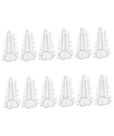 Mipcase 12 Pcs Vegetable Shaping Mold Fruit Growing Mold Vegetable Shape Mold Garden Pizza Tall Flowerpot