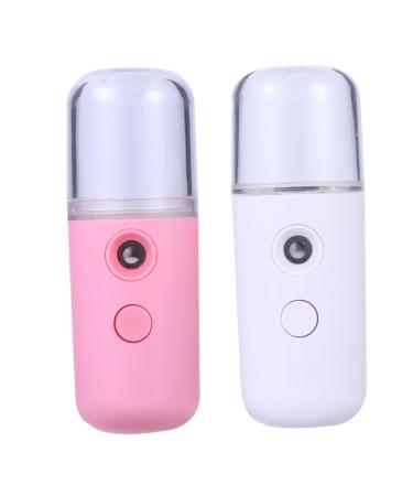CANIGHT 2pcs Skin Moistener Face Humidifier Mini Portable Humidifier Hand Humidifier Air Diffuser Mist Spray