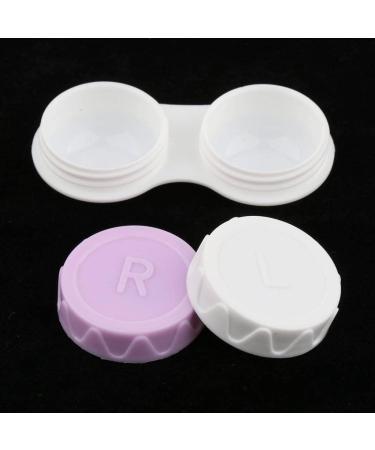 Harilla 20 Mini Contact Lens Case - Travel Lens Storage Holder Kits for Easy Organization - Buy Online on SooperMarket.com