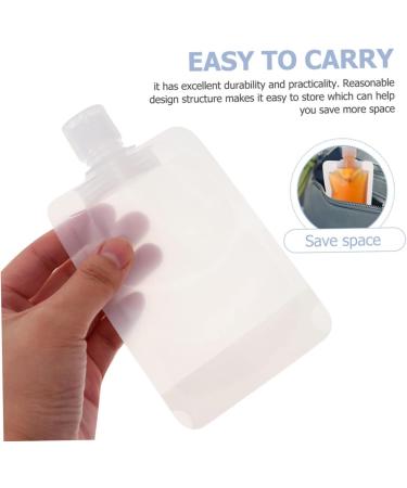 FOMIYES 3 Sets Flap Lotion Bag Travel Cosmetic Bag Shampoo Travel Bag Vertical Spray Pocket Liquid Travel Containers Squeezable Bags Travel Liquid Pouch Frosted Wash Bag or Clamshell - Buy Online on SooperMarket.com