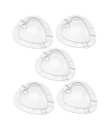 Kisangel 10 Pcs Fruit Shaping Mold Vegetables Vegetable Growth Shaper Garden Shaping Molds Watermelon 4.5x4cmx2pcs Whitex2pcs