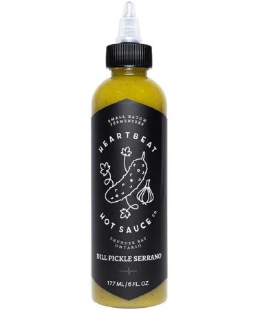 Heartbeat Hot Sauce Dill Pickle Serrano