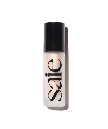 Saie Glowy Super Gel Lightweight Illuminator - Luminizer for Glowing Skin  Wear Alone or Under Makeup - Starglow (1 oz)