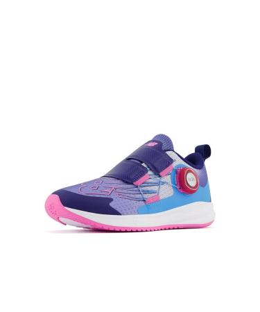 New Balance Kid's FuelCore Reveal V3 Boa Running Shoe Little Kid (4-8 Years) 1 Little Kid Vibrant Violet/Aura/Bubblegum