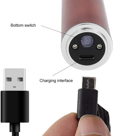 Electric Trimmer Hair Trimmer 5W High Power for Home for Hair Salon for Hairdressers(Red) - Buy Online on SooperMarket.com