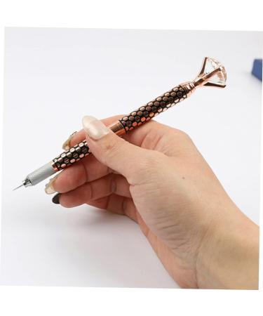 Baluue 3 Embroidery Pen Eyebrow Pen Brow Pencil Makeup Microblading Pen Crystal Golden - Buy Online on SooperMarket.com