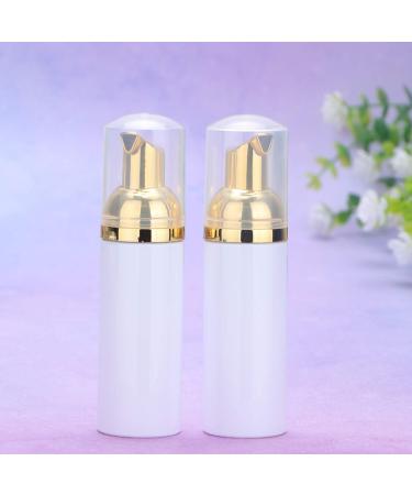 Plastic Airless Pump Bottles Refillable Lottion Bottle Soap Dispenser for Travel 6PCS(Gold) - Buy Online on SooperMarket.com