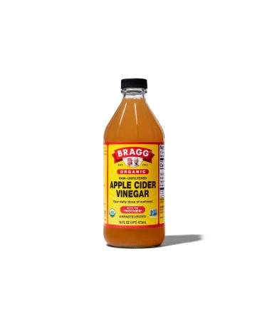 Bragg Apple Cider Vinegar, with Mother- 16 Ounces (Pack of 1)