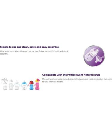 Philips Avent 9oz Natural Baby Bottles 3-Pack - Blue | Trusted Brand for Baby Feeding - Buy Online on SooperMarket.com