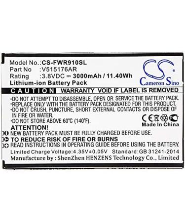 Battery Replacement for Franklin Wireless R910 - V515176AR | Fast International Shipping - Buy Online on SooperMarket.com