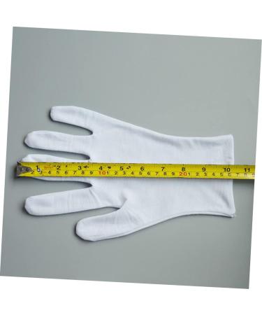 FRCOLOR 12 Pairs Cotton Gloves Factory Gloves Cotton Gloves Work White Extend - Buy Online on SooperMarket.com