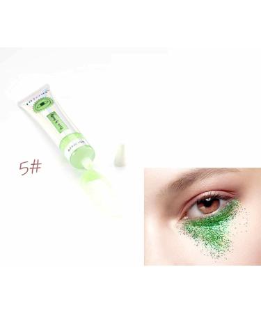 9 Color Glitter Eyeshadow - High Color Rendering Cream Eye Shadow | Stage Shimmer Eye Shadow Cosmetics Kit Puchen 05 - Buy Online on SooperMarket.com