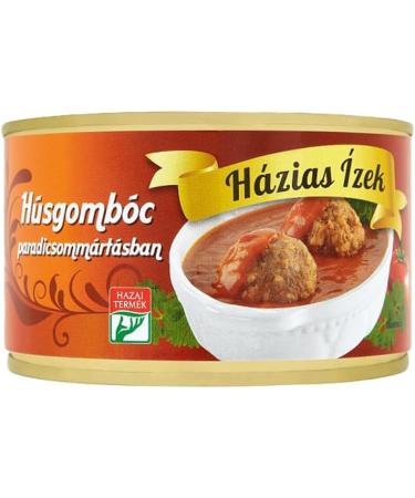 Hazias Izek Hungarian Style Meatballs In Tomato Sauce 400 g Pack of 3 - Buy Online on SooperMarket.com