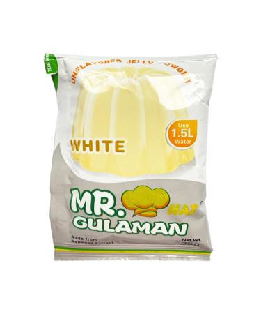 Pack of 3 Mr. Gulaman White Flavour Jelly Powder Made from Seaweed Extract 25g