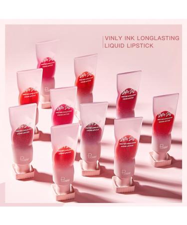 MIESCHER Colored Liquid Lipstick - Long Lasting Matte Lip Cream for Women (06 Pink) - Buy Online on SooperMarket.com