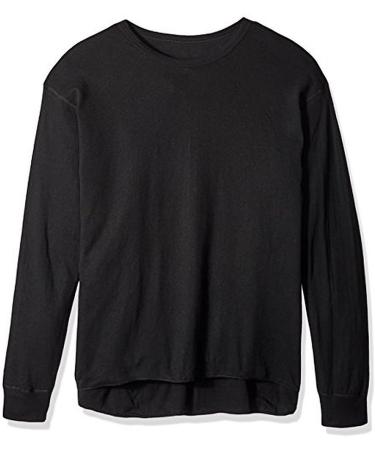 ColdPruf Men's Basic Dual Layer Long Sleeve Crew Neck Base Layer Top - Medium Black 2021530 - Buy Online on SooperMarket.com