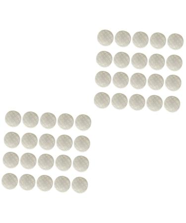 Toyvian 40 Pcs Breast Pads Maternity Pads Breastfeeding Pads Bag Individually Wrapped Mom Pads Maternity Bra White Pregnant Woman Ecological Cotton Postpartum Necessity