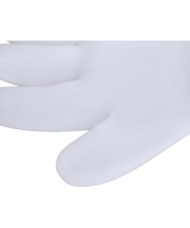 Hydrating Cracked Hand Gloves 1 Pair Moisturizing Gloves Washable Skin Firendly Gel Lining White for Hands Care - Buy Online on SooperMarket.com