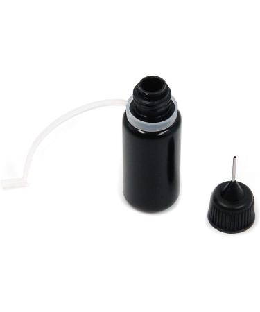 T Tulead Black Tip Applicator Metal Needle Plastic Bottle 10ml Precision Tip Applicator Bottles Pack of 10 Black 10ml - Buy Online on SooperMarket.com