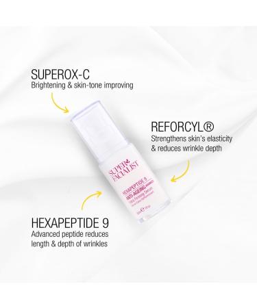 Super Facialist Hexapeptide 9 Anti-Ageing Advanced Extra Firming Serum - Anti Ageing Face Cream to Increase Elasticity Target Deep Wrinkles & Dull Skin Vegan Friendly 30 ml Hexapeptide-9 Serum - Buy Online on SooperMarket.com