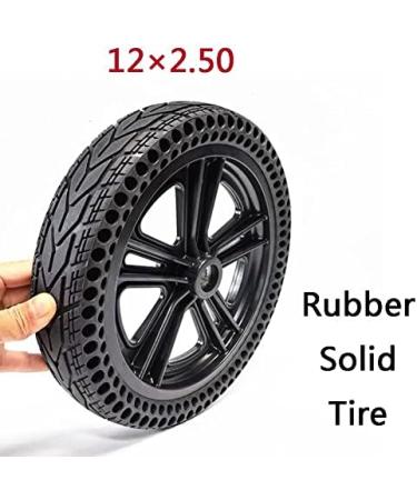 Wheelchair Front Wheel 12 1/2X2 1/4 (62-203) Wheelchair Front Wheel Replacement Wheel Electric Wheelchair Accessories Rubber Solid Drive Wheel 12" Honeycomb Fronter/(1 Count) - Buy Online on SooperMarket.com