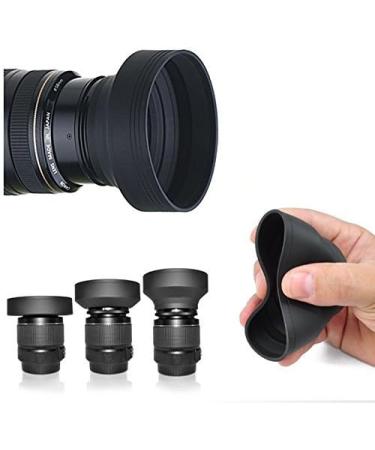 77mm Soft Lens Hood for Nikon COOLPIX P1000 - Improve Image Quality - Buy Online on SooperMarket.com